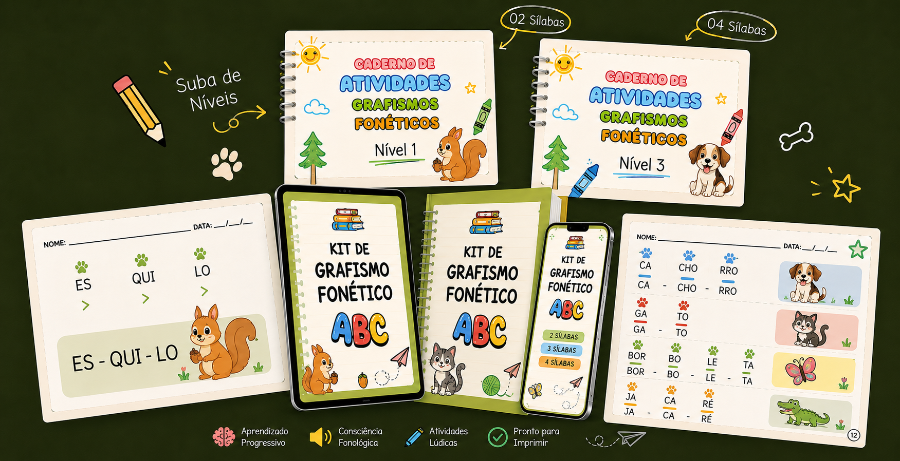 Kit de Grafismo Fonético
